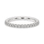 Half Eternity Wedding Band - Round Diamonds