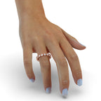 Bezel Wedding Band - Full Eternity Style
