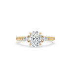 3 stone oval engagement ring