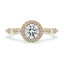 Round Diamond Ring - Classic Claw Prong Setting