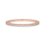Round Diamond Wedding Band