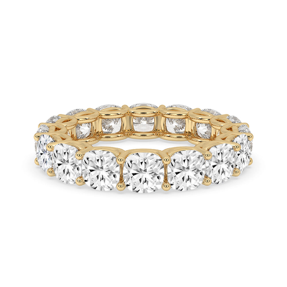 Full Eternity Cushion Cut Diamond Band Imagen principal del producto