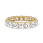 Full Eternity Cushion Cut Diamond Band