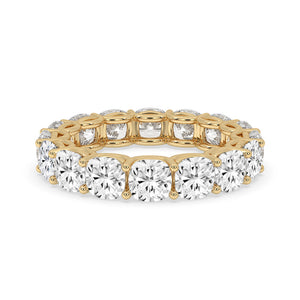 Full Eternity Cushion Cut Diamond Band