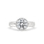 Old European Cut Diamond Ring In Solitaire Style