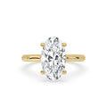 Moval Engagement Ring In Solitaire Style