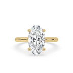 Moval Engagement Ring In Solitaire Style