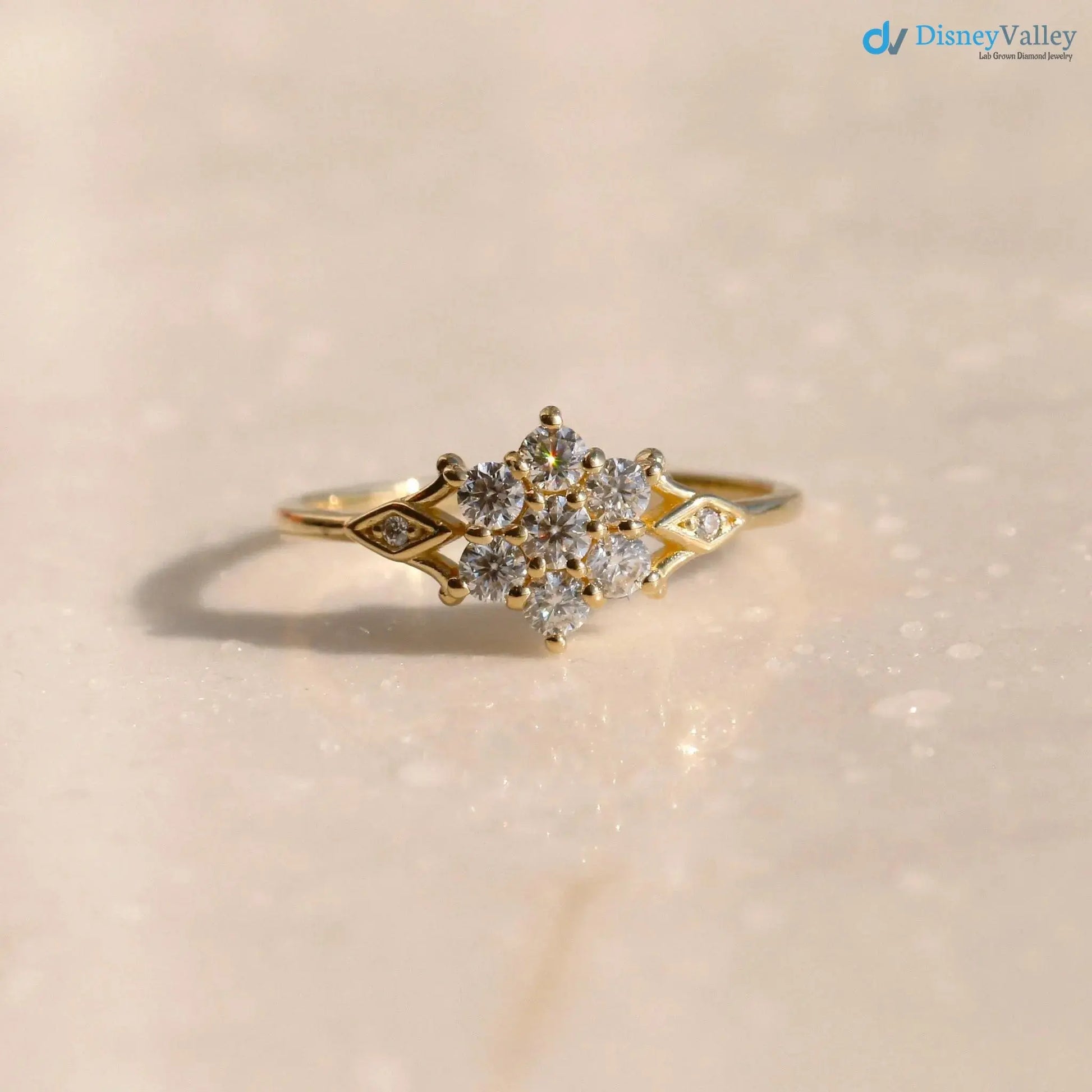 Victoria bloom ring, engagement ring, wedding ring, diamond ring DisneyValley