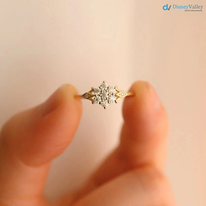 Victoria bloom ring, engagement ring, wedding ring, diamond ring DisneyValley