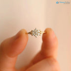 Victoria bloom ring, engagement ring, wedding ring, diamond ring DisneyValley