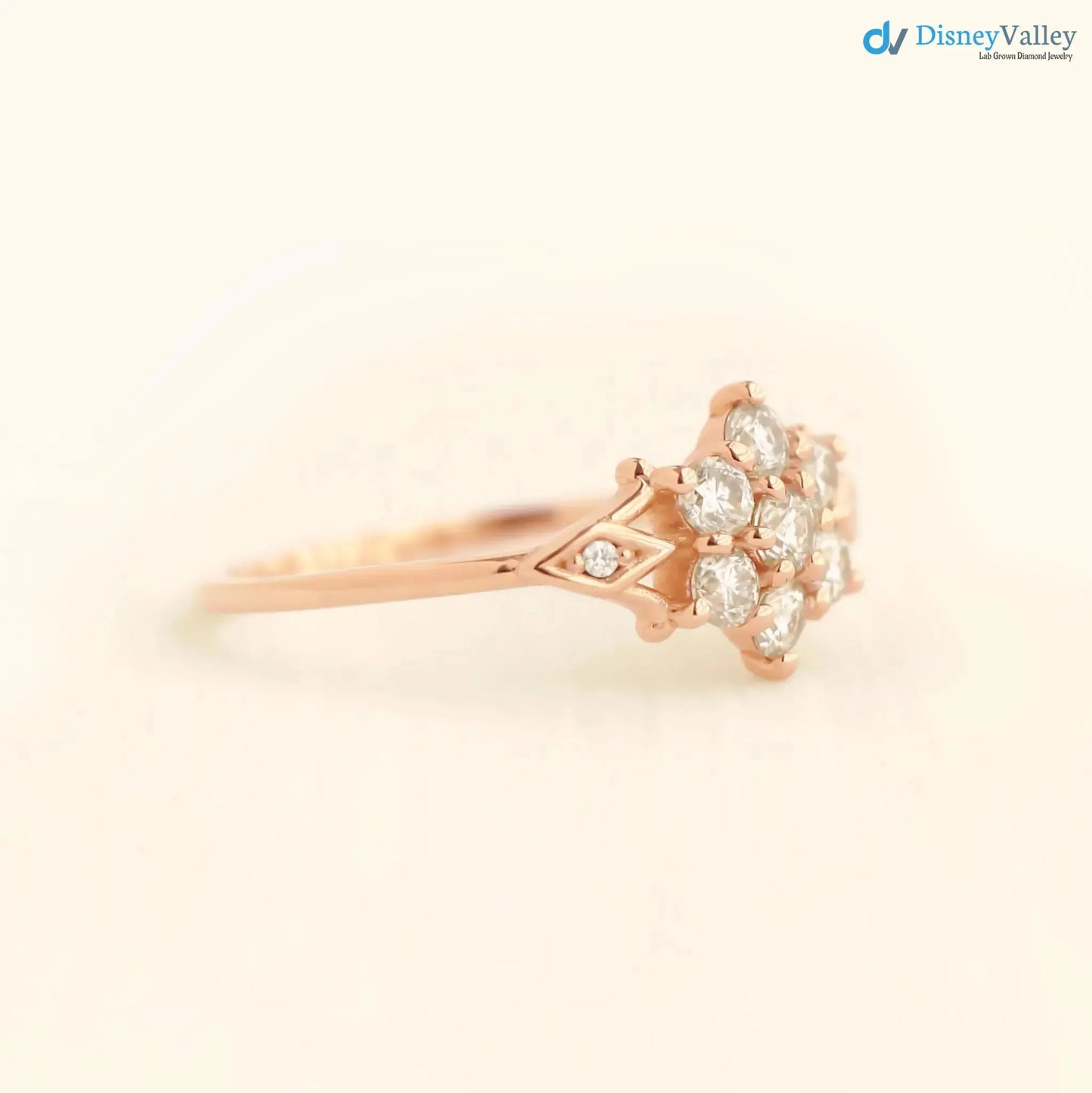 Victoria bloom ring, engagement ring, wedding ring, diamond ring DisneyValley