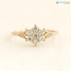 Victoria bloom ring, engagement ring, wedding ring, diamond ring DisneyValley