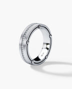 FRANKLIN Comfort Fit Gold Ring with 0.50ct Diamonds - 5mm - Ring 2
