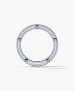 FRANKLIN Comfort Fit Gold Ring with 1.00ct Diamonds - 5mm