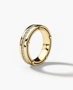 FRANKLIN Comfort Fit Gold Ring with 1.00ct Diamonds - 5mm