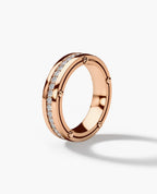 FRANKLIN Comfort Fit Gold Ring with 1.00ct Diamonds - 5mm