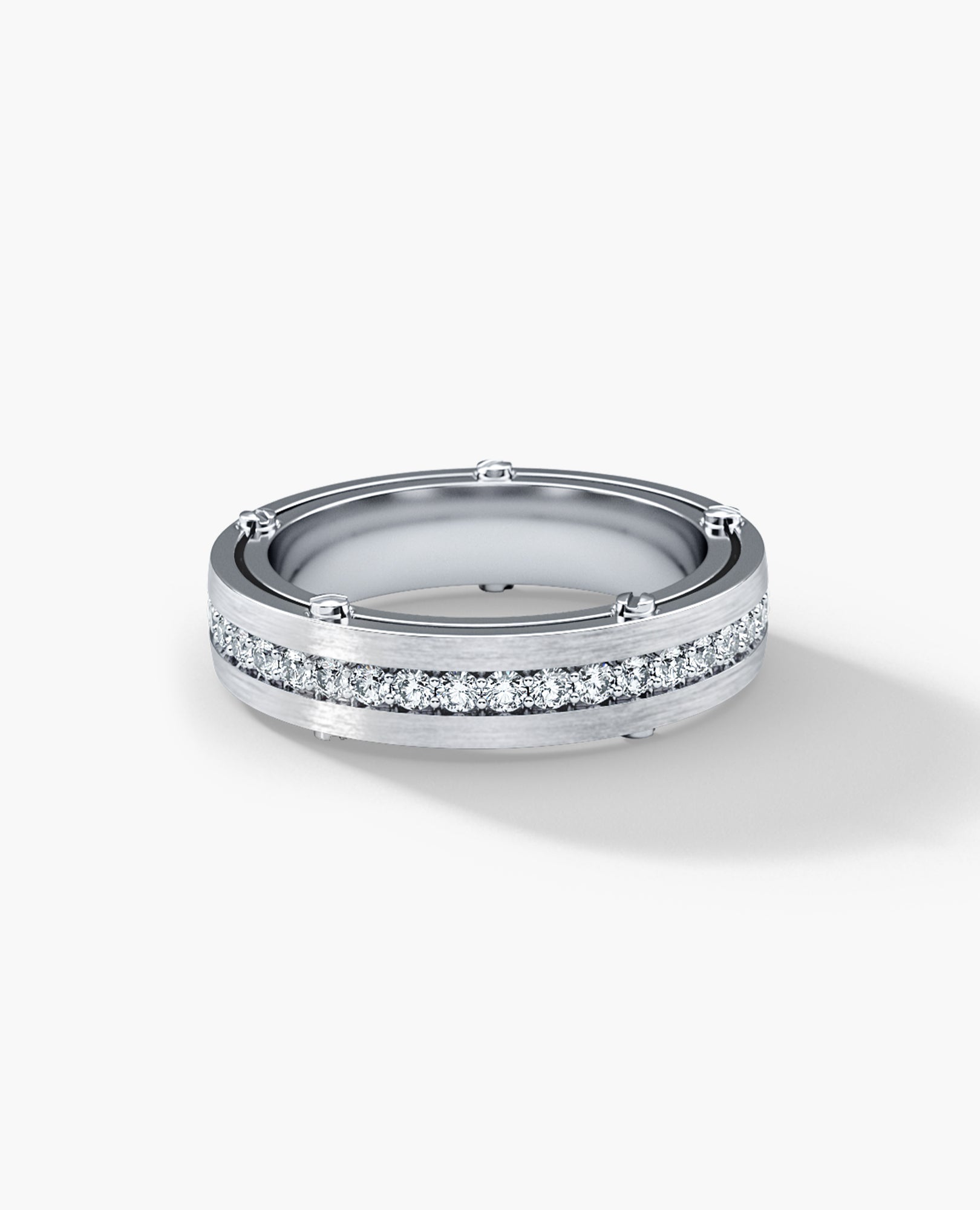 FRANKLIN Comfort Fit Gold Ring with 1.00ct Diamonds - 5mm