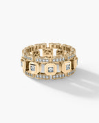 LA PAZ Gold Ring with 1.80ct Diamonds
