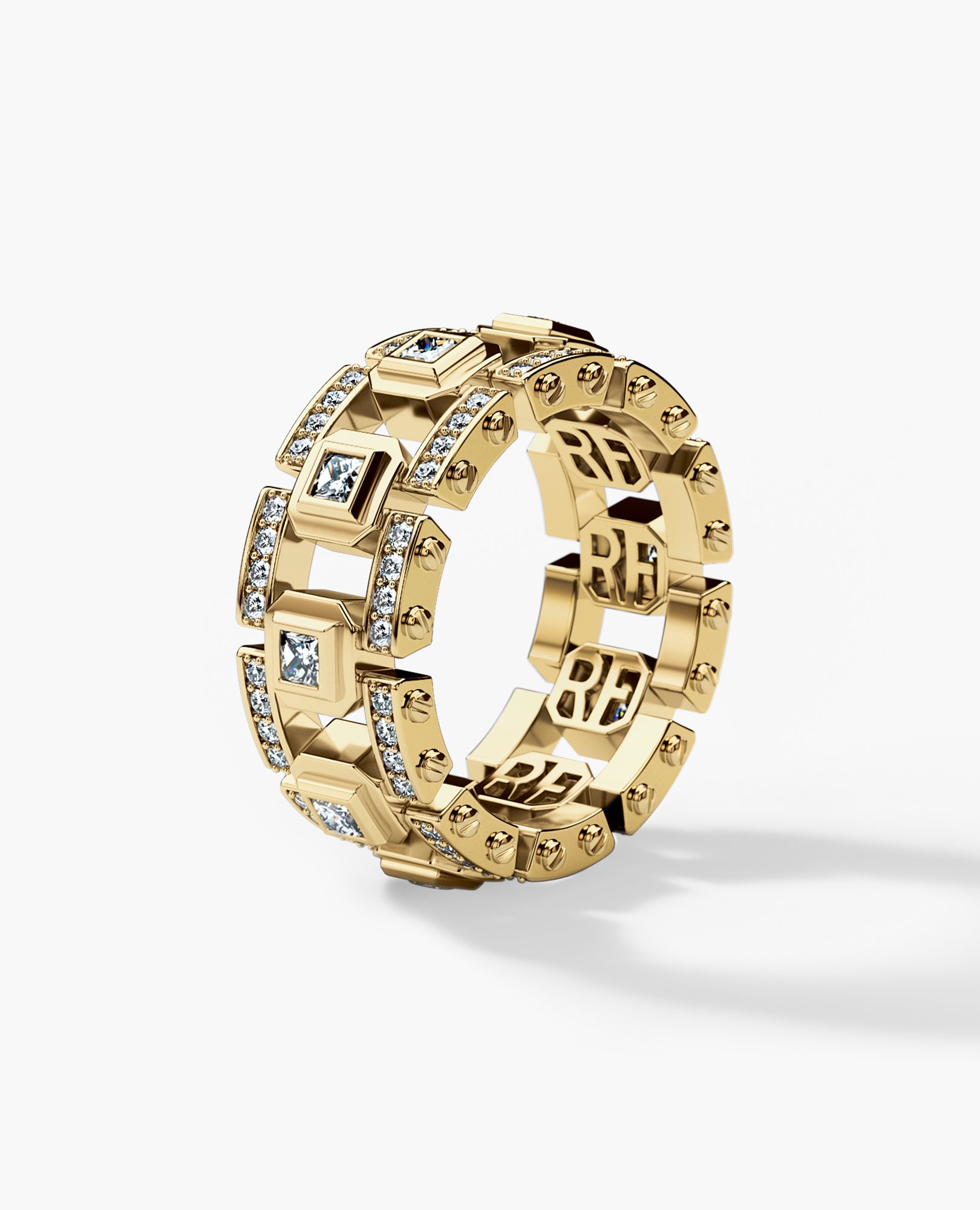 LA PAZ Gold Ring with 1.80ct Diamonds