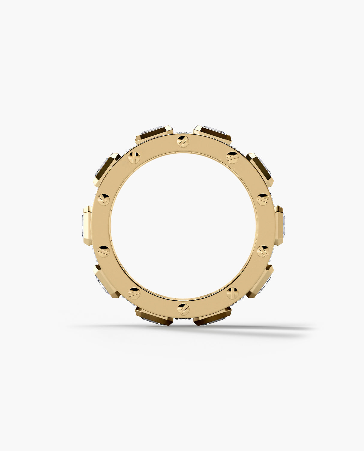 LA PAZ Two-Tone Gold Ring with 5.75ct Diamonds