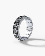 LA PAZ Gold Ring with 1.30ct Black Diamonds