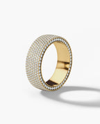JERRITT Comfort Fit Gold Ring with 3.30ct Diamonds