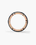 BRIGGS EDGE Gold Ring with 1.30ct Black Diamonds