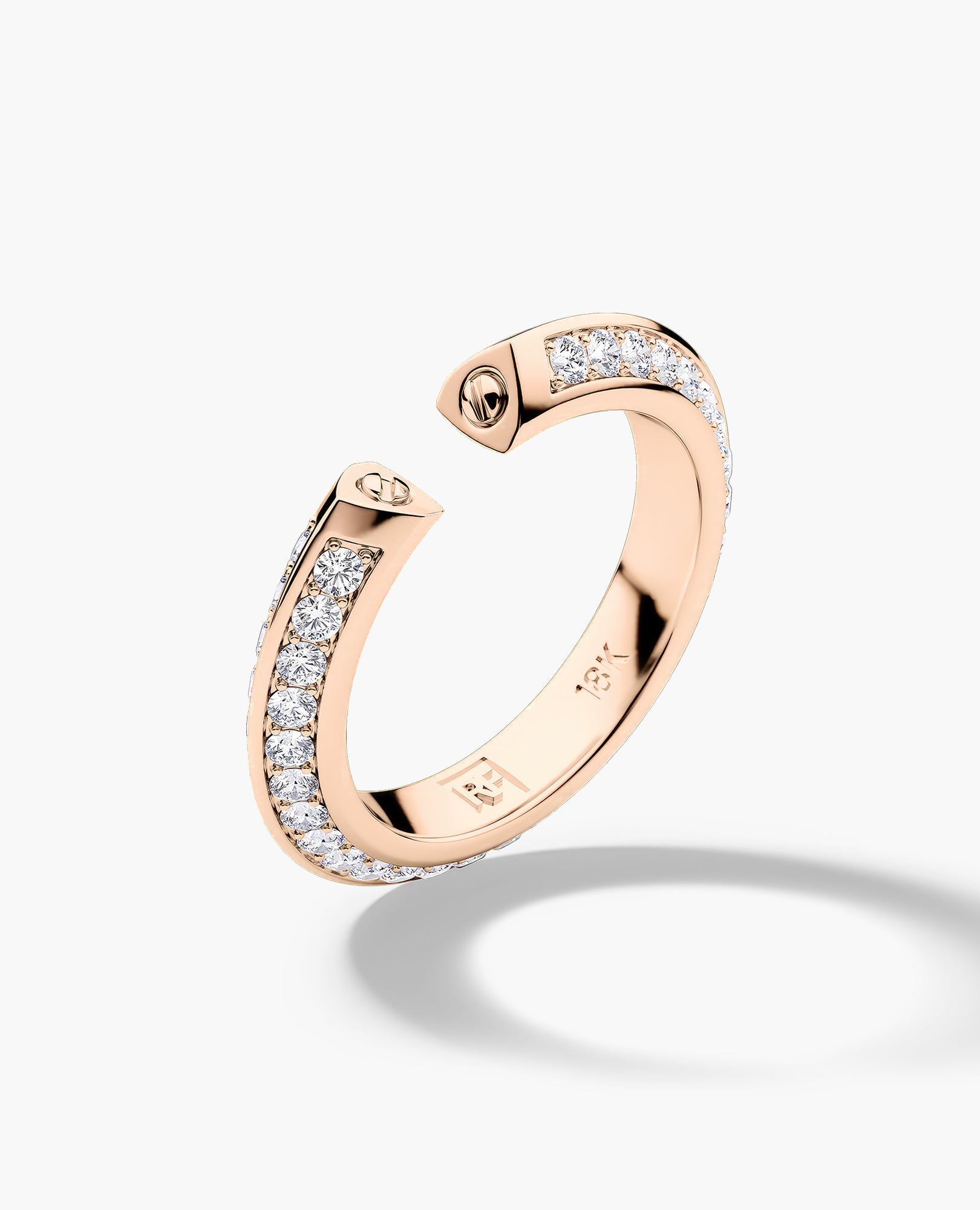 BASIN Gold Ring with 1.85ct Diamonds