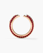 BASIN Gold Ring with 1.85ct Rubies