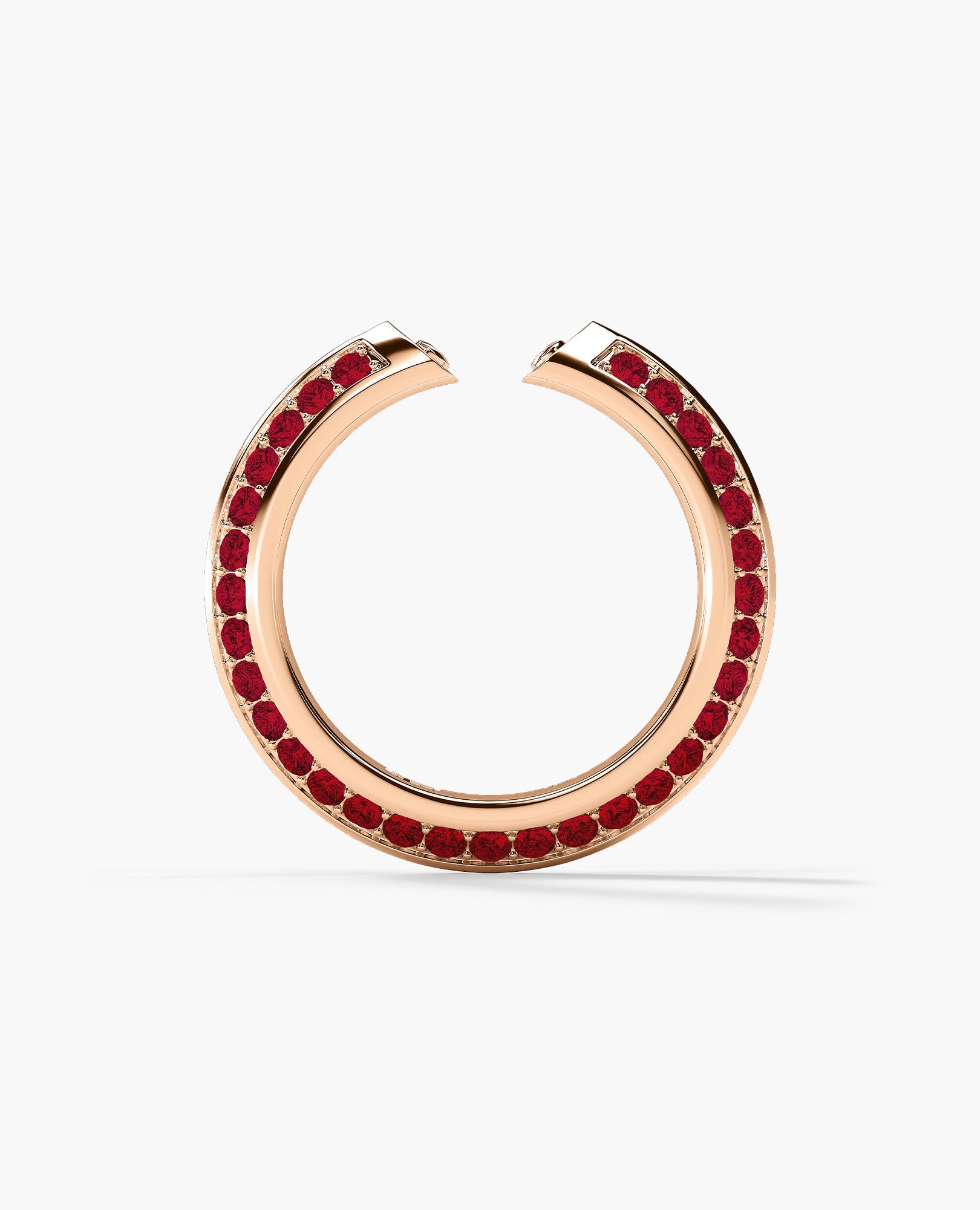 BASIN Gold Ring with 1.85ct Rubies