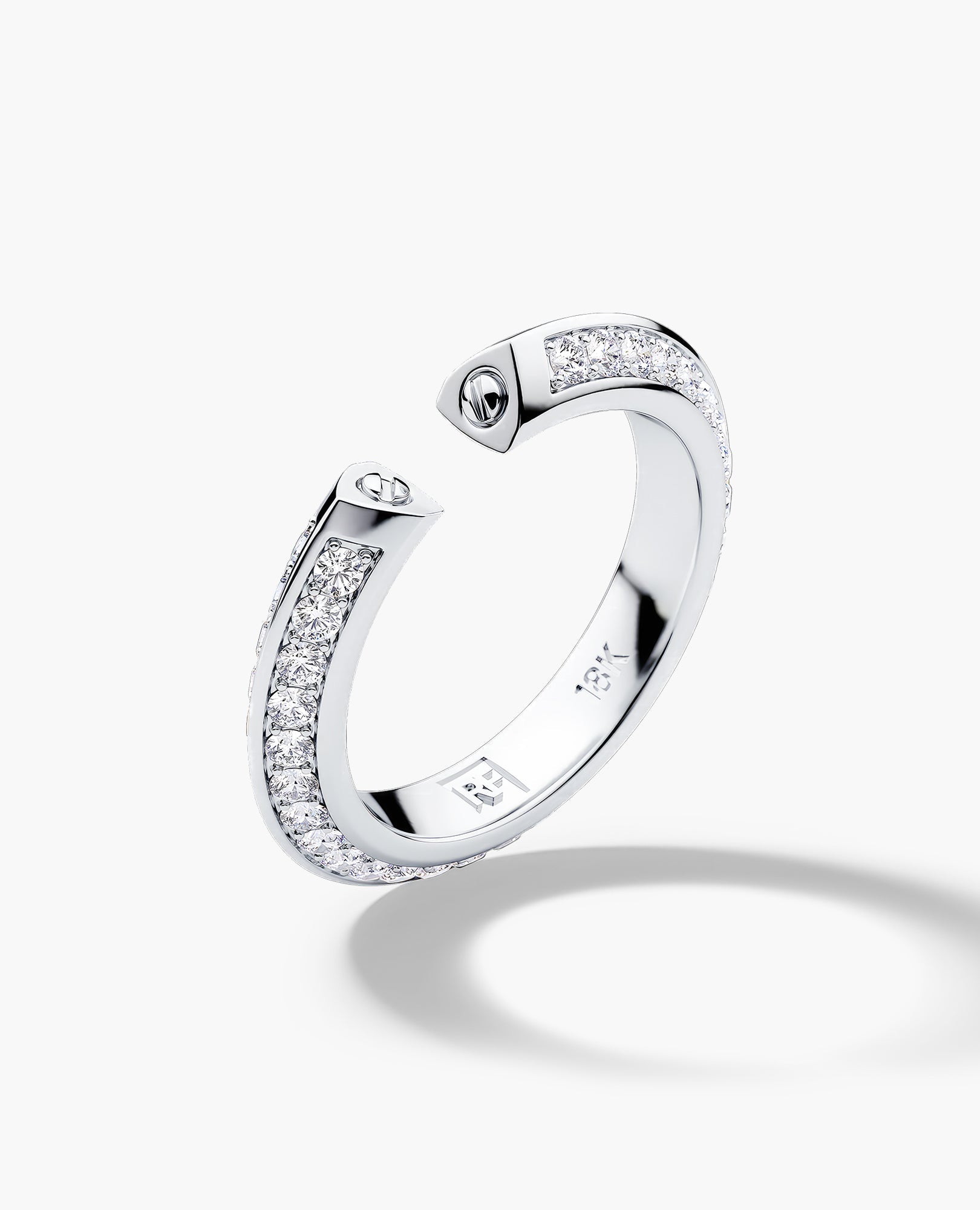 BASIN Gold Ring with 1.85ct Diamonds