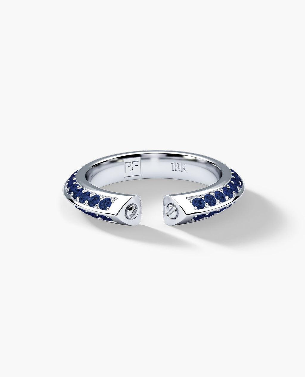 BASIN Gold Ring with 1.85ct Sapphires