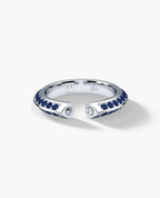BASIN Gold Ring with 1.85ct Sapphires