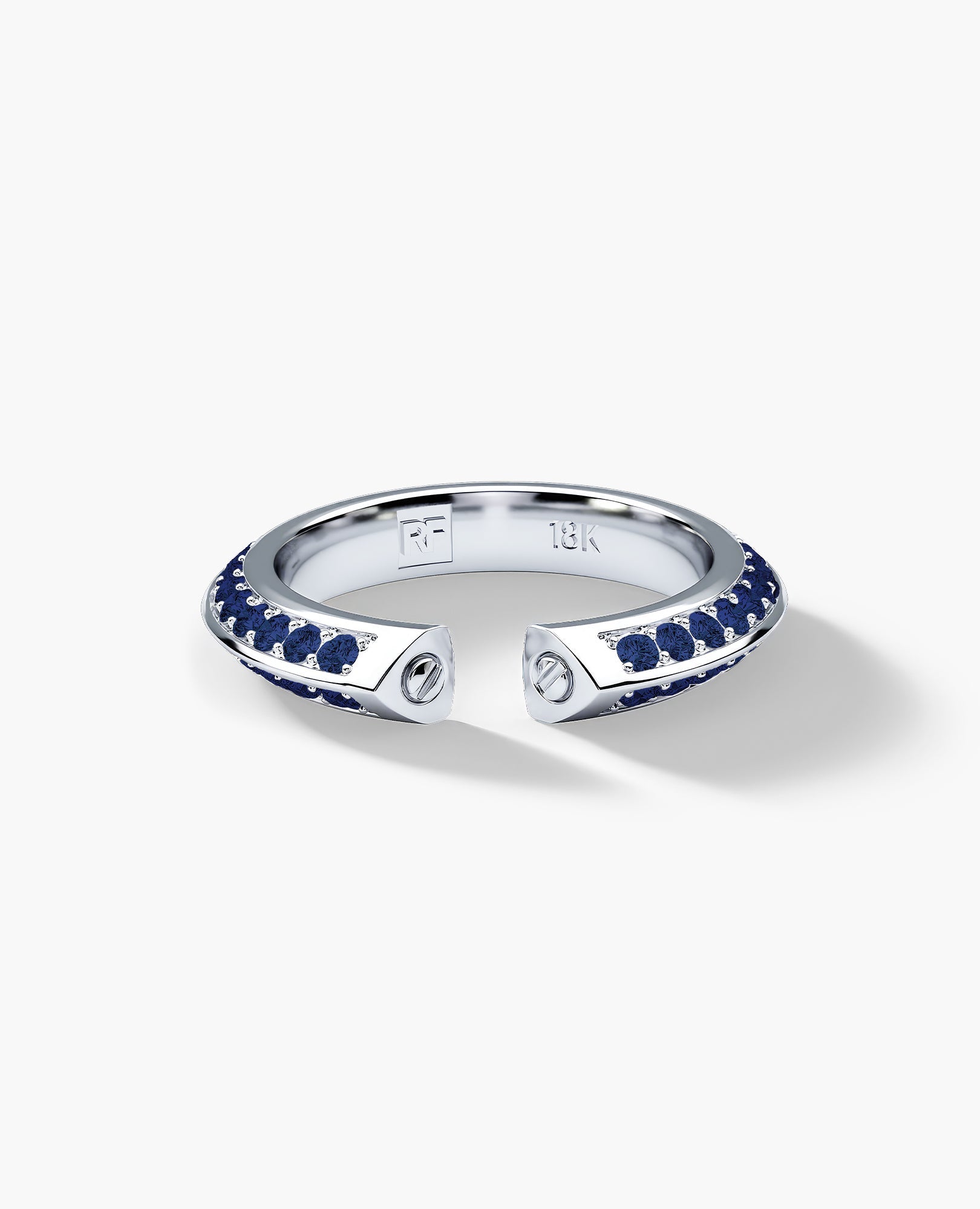 BASIN Gold Ring with 1.85ct Sapphires