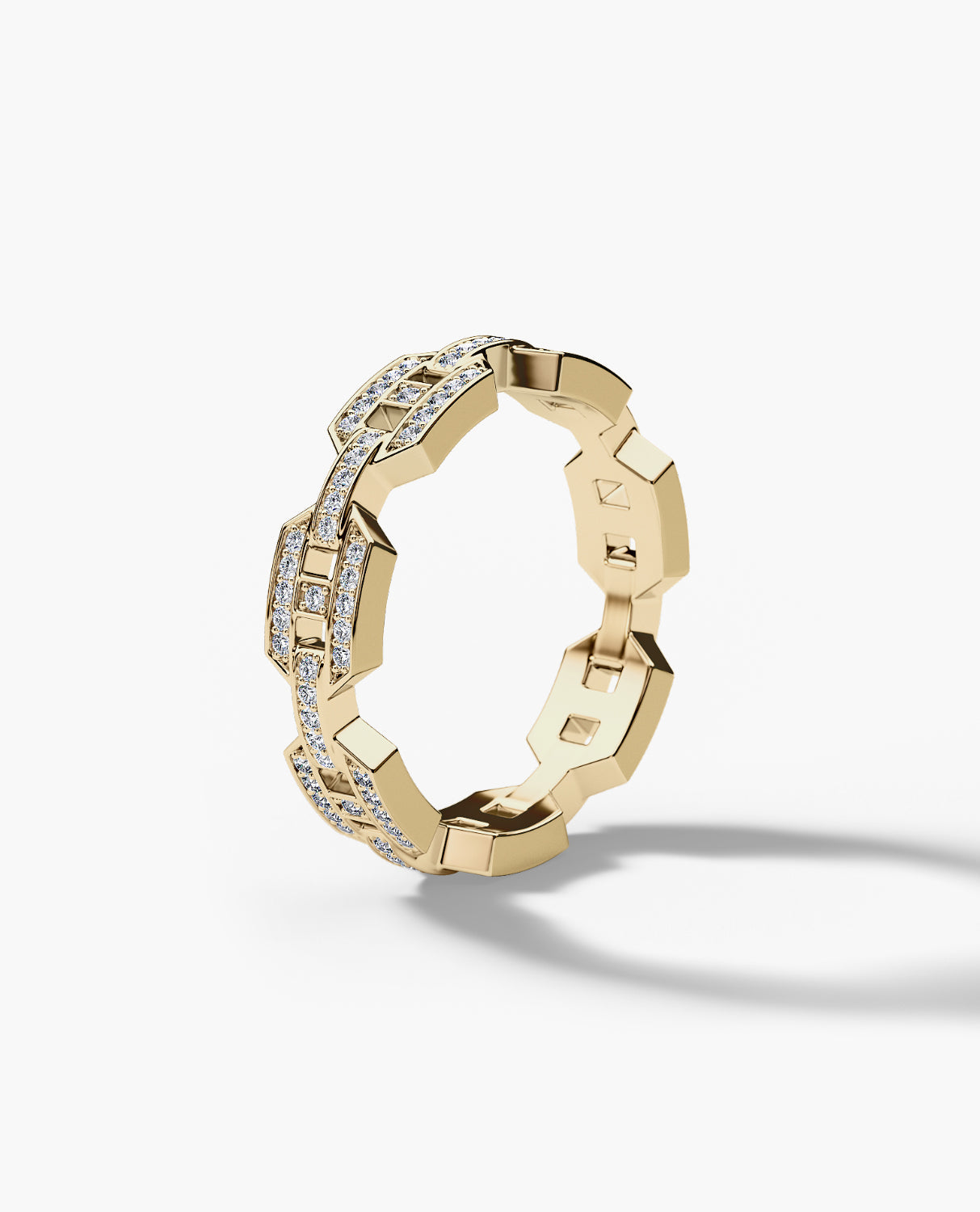 BRIGGS Gold Ring with 0.24ct Diamonds