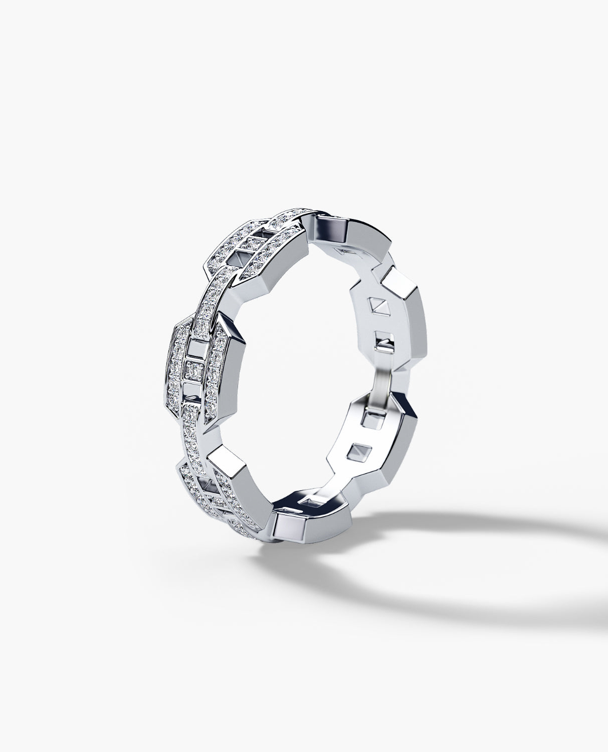 BRIGGS Gold Ring with 0.24ct Diamonds