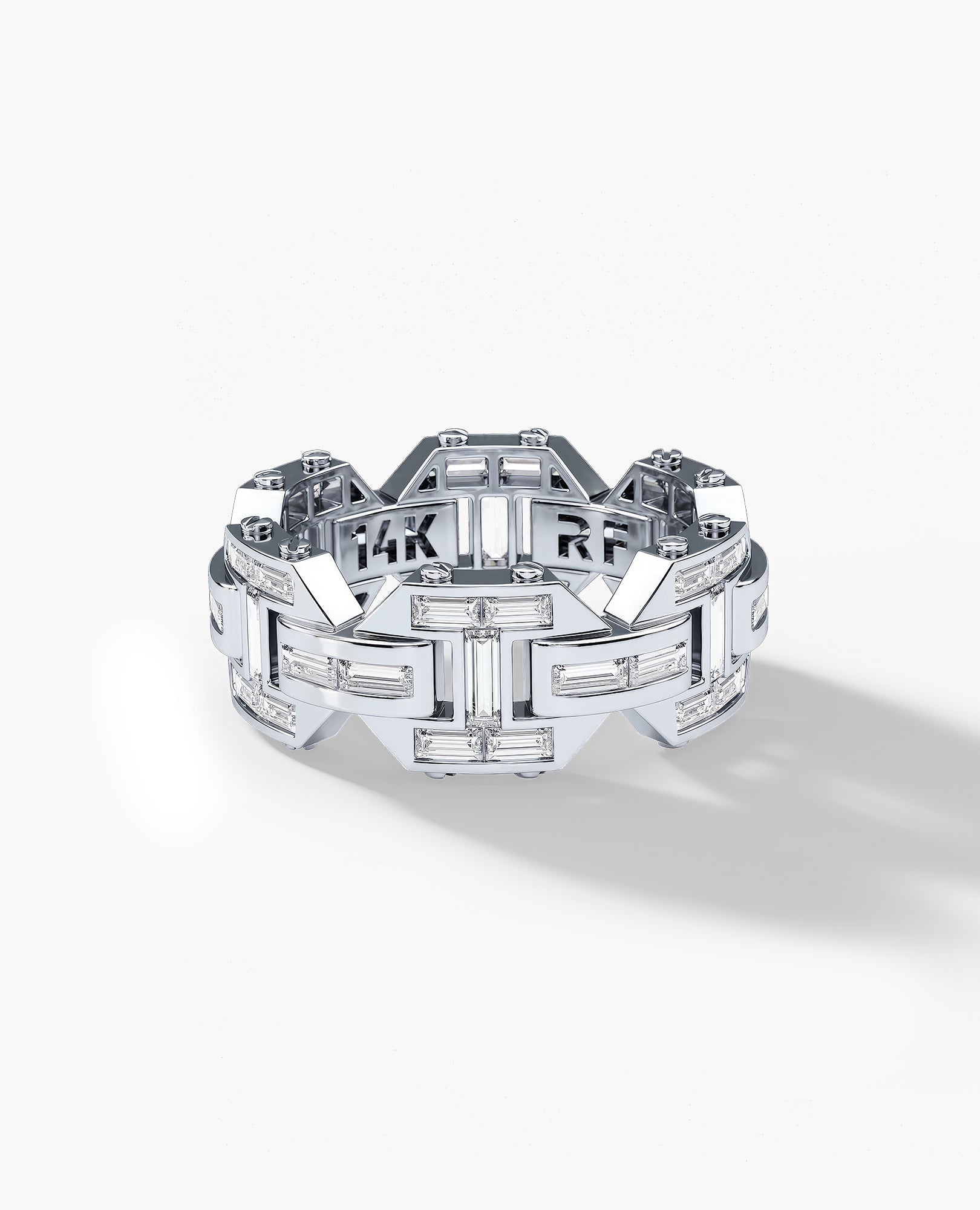 BRIGGS Gold Ring with 2.55ct Diamonds