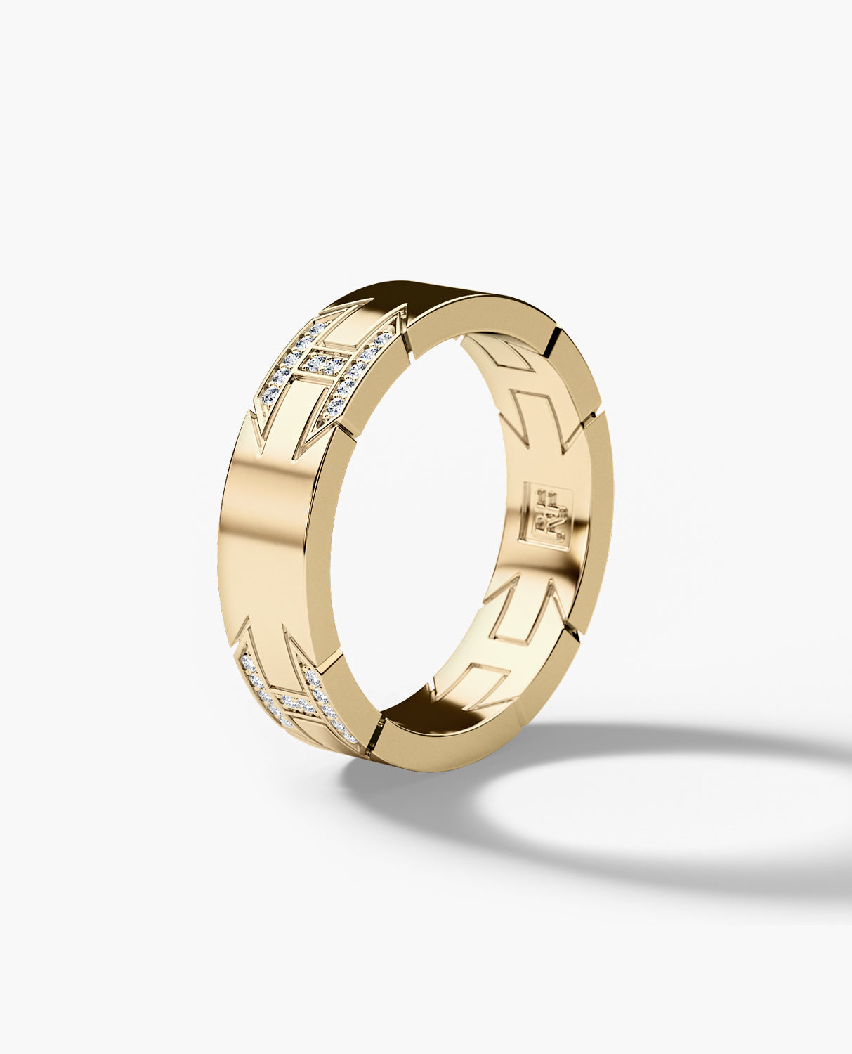 BRIGGS Gold Ring with 0.30ct Diamonds