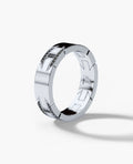 BRIGGS Gold Ring with 0.30ct Black Diamonds
