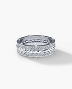 ROPES Gold Ring with 0.70ct Diamonds