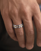 GETCHELL Two-Tone Gold Ring with 0.40ct Diamonds