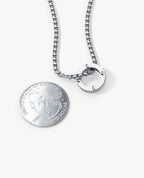 ROPES Circle Amulet Gold Pendant with 0.20ct Diamonds