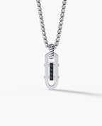 ROPES Amulet Gold Pendant with 0.20ct Black Diamonds