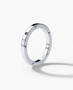 NORSE Gold Ring with Black Diamond - 2.5mm