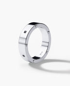 NORSE Gold Ring with 0.05ct Black Diamonds - 5.5mm
