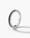 NORSE Gold Ring with 0.55ct Black Diamonds - 2.5mm
