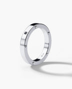 NORSE Gold Ring with Black Diamond - 3.5mm