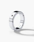 NORSE Gold Ring with Black Diamond - 5.5mm