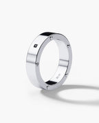 NORSE Gold Ring with Black Diamond - 5.5mm