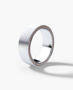 JERRITT Comfort Fit Gold Ring with 0.70ct KolaKola™ Brown Diamonds